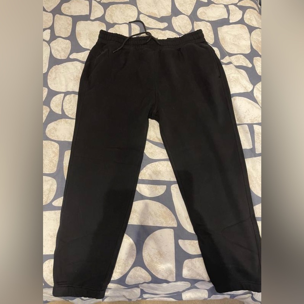 Black abercrombie sweatpants